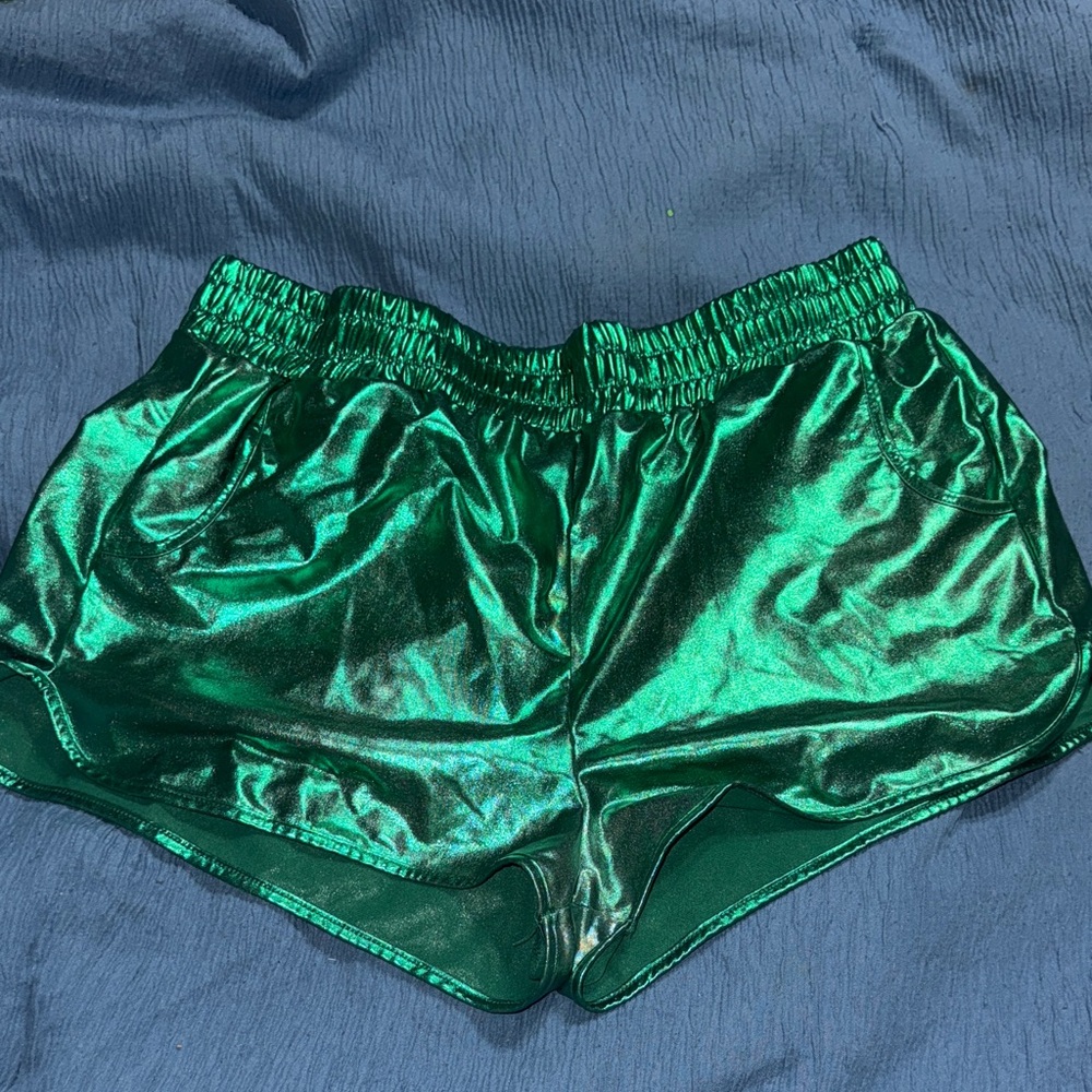 Spirit Shimmering Emerald Women's Shorts